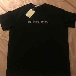 Authentic black Givenchy threaded t-shirt